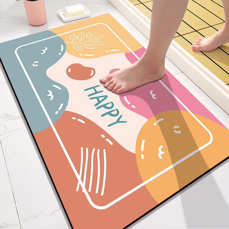 Non Slip Bathroom Floor Mat for Home Decor