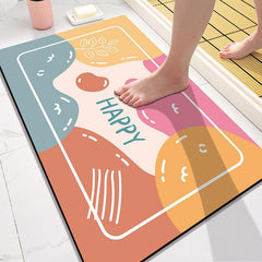 Non Slip Bathroom Floor Mat for Home Decor