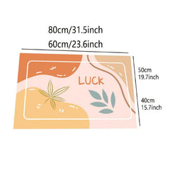 Non Slip Bathroom Floor Mat for Home Decor