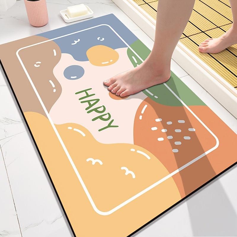 Non Slip Bathroom Floor Mat for Home Decor