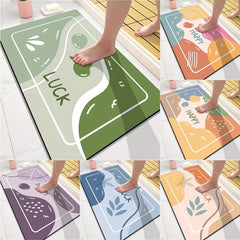 Non Slip Bathroom Floor Mat for Home Decor