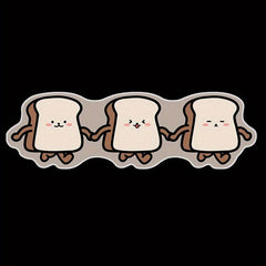 Cartoon Bread Kitchen Rug Non-slip Soft Door Mat Absorbent Durable Carpet