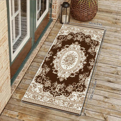 Boho Area Rug for Living Room Washable Persian Rug Soft Vintage Carpet Doormat