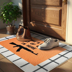 American Modern Loop Velvet Entry Door Mat Halloween Xmas Decor