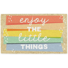 1pc Natural Welcome Doormat Outdoor Entrance Front Porch Door Mat