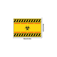 Yellow Area Rug Soft Door Mat for Bedroom Living Room Halloween Decor