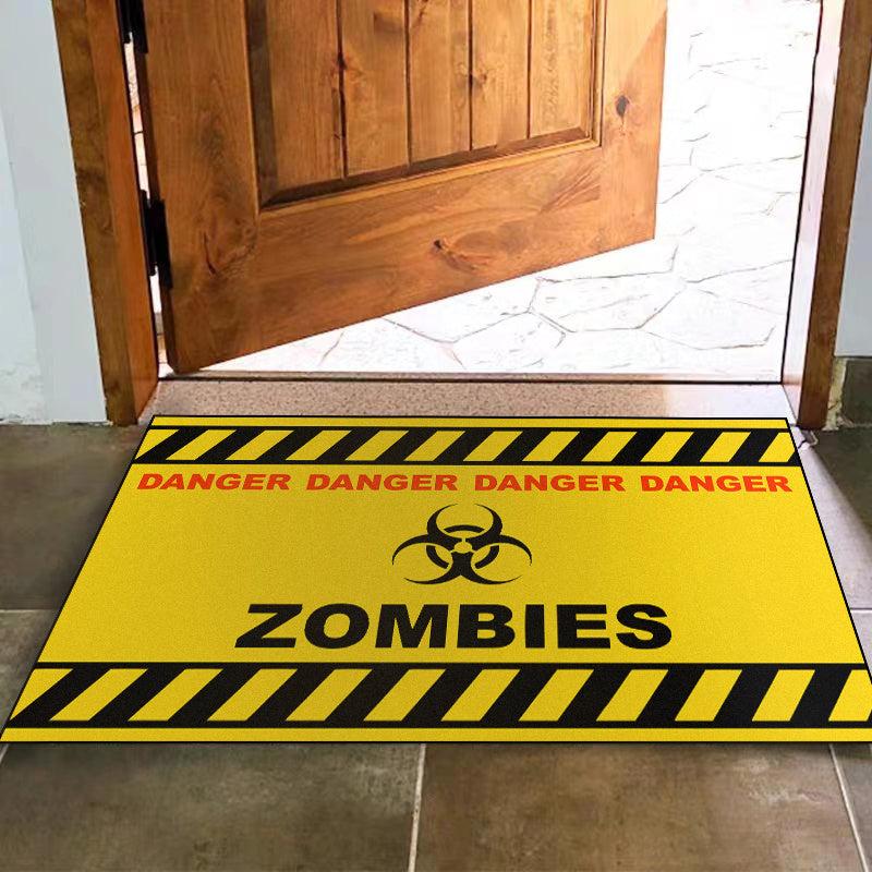 Yellow Area Rug Soft Door Mat for Bedroom Living Room Halloween Decor