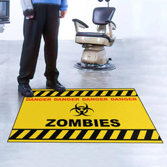 Yellow Area Rug Soft Door Mat for Bedroom Living Room Halloween Decor