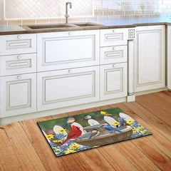 Bird's Nest Gathering Carpet Door Mat Flower Decor Home Supplies