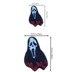 Halloween Horror Floor Mat Soft Non Slip Bath Rug Absorbent Carpet