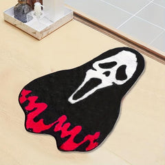 Halloween Horror Floor Mat Soft Non Slip Bath Rug Absorbent Carpet