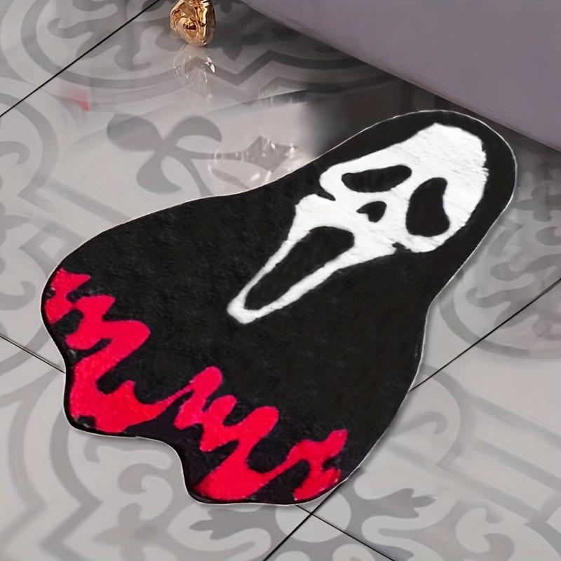 Halloween Horror Floor Mat Soft Non Slip Bath Rug Absorbent Carpet