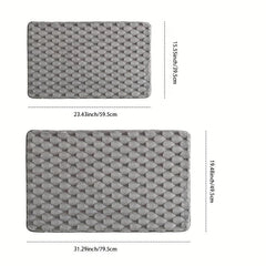 Soft Memory Foam Bath Rug 19 69 x 31 5 Inches