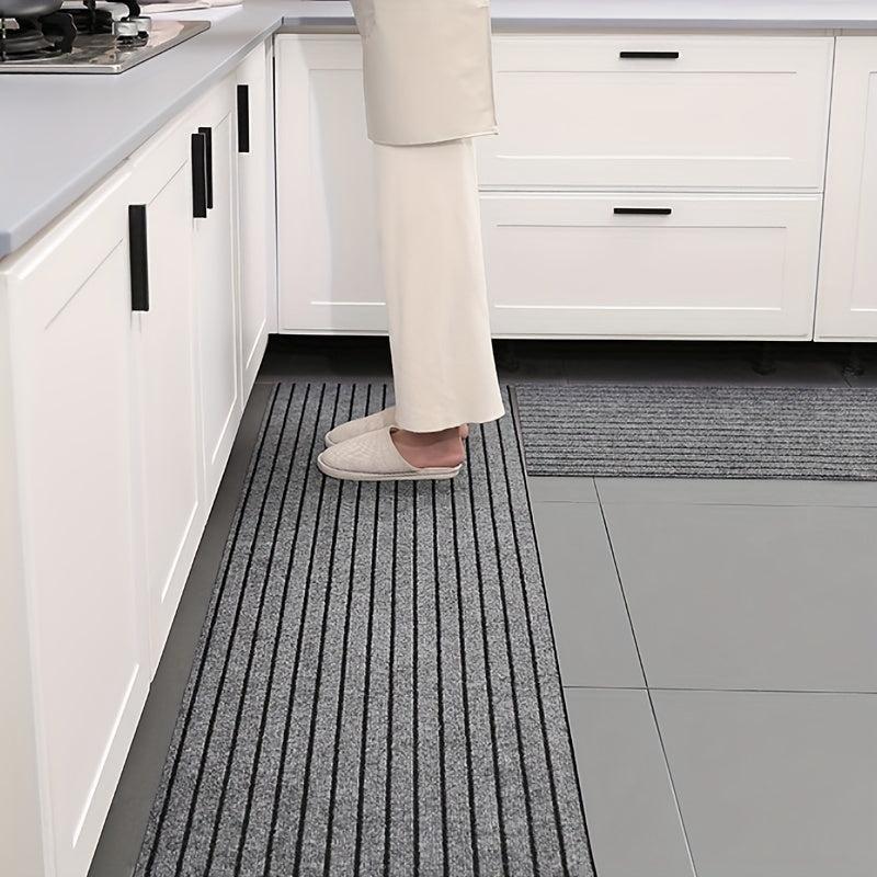 Waterproof Non Slip Kitchen Rugs Set - Washable and Anti Slip Carpet