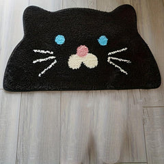 Cat Shag Area Rug Non slip Floor Mat Living Bedroom Entry Welcome Doormat
