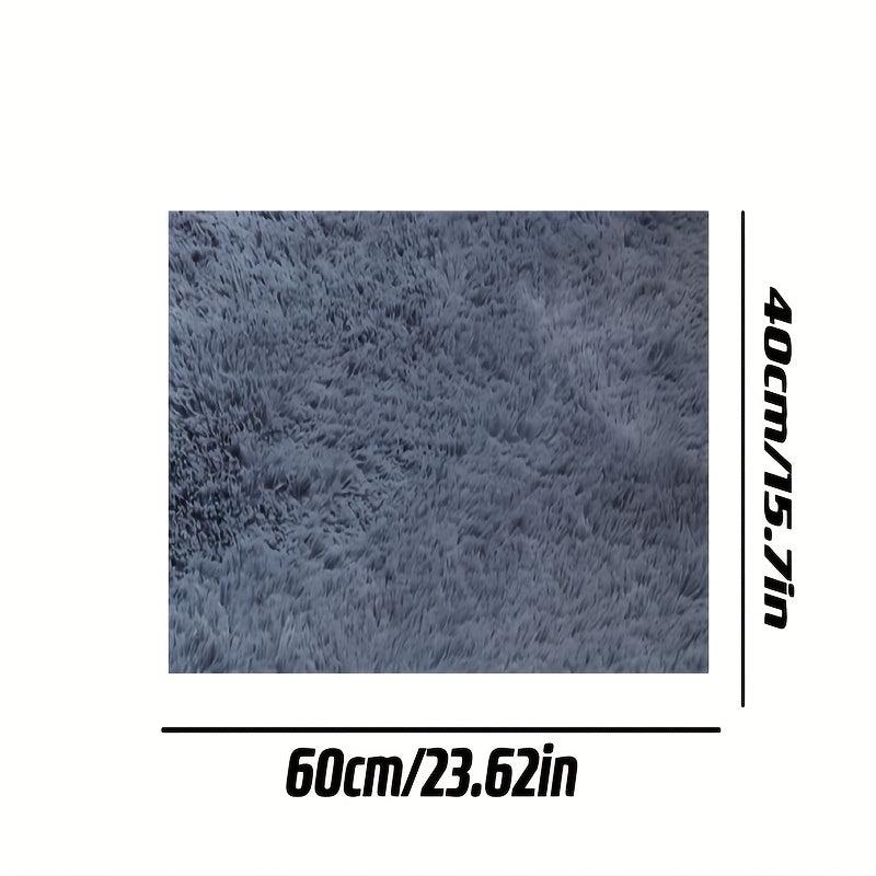 Soft Area Rug Fluffy Non-slip Shaggy Bedside Rug