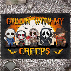 Halloween Clown Doormat 3D Visual Entry Door Mat