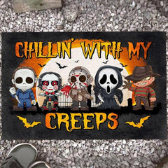 Halloween Clown Doormat 3D Visual Entry Door Mat