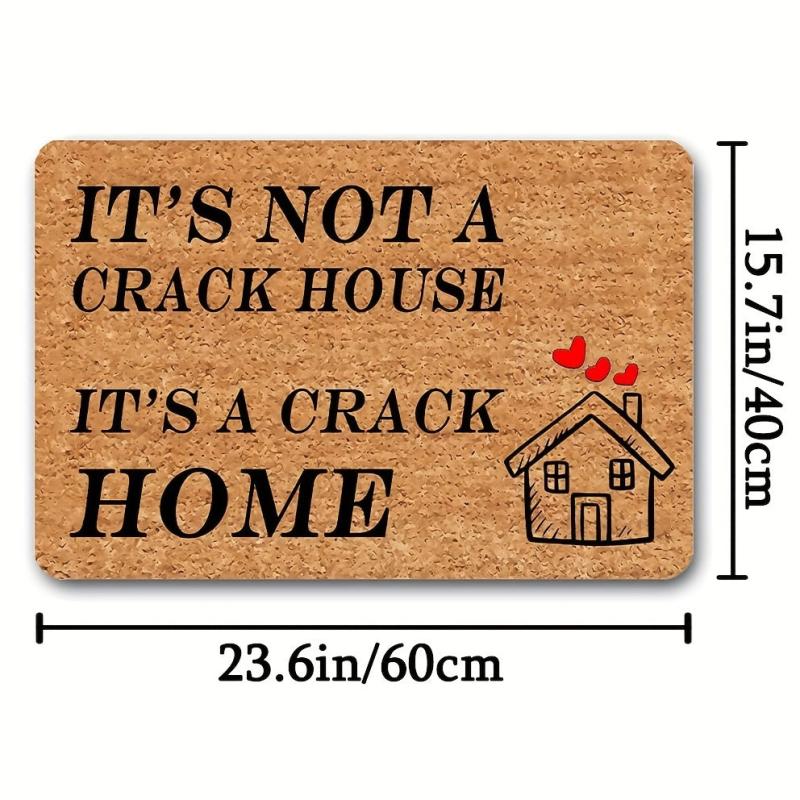 Modern Geometric Welcome Home Mat Low Pile Indoor/Outdoor Entrance Mat