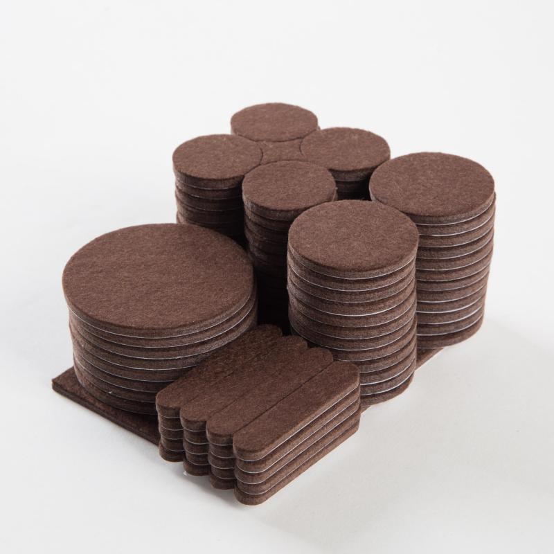 101pcs Furniture Felt Pads Self Adhesive Anti Scratch Floor Protectors