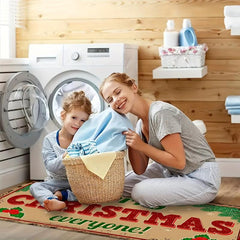 1pc Non Slip Laundry Rug for Kitchen Bathroom Hallway Flooring