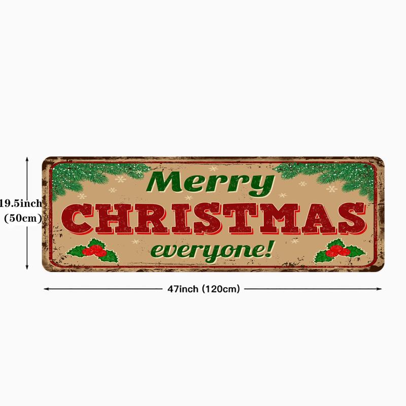 1pc Non Slip Laundry Rug for Kitchen Bathroom Hallway Flooring