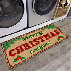 1pc Non Slip Laundry Rug for Kitchen Bathroom Hallway Flooring
