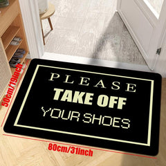 1pc Welcome Door Mat Non slip Front Door Outdoor Indoor Entrance Mat