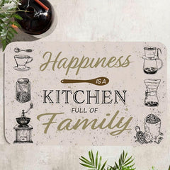 Anti Fatigue Kitchen Mat Absorbent Bath Foam Mat
