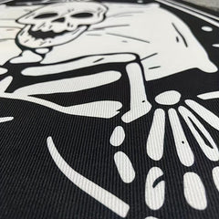 1pc Skull Pattern Rug Halloween Home Decor Funny Long Corridor Carpet