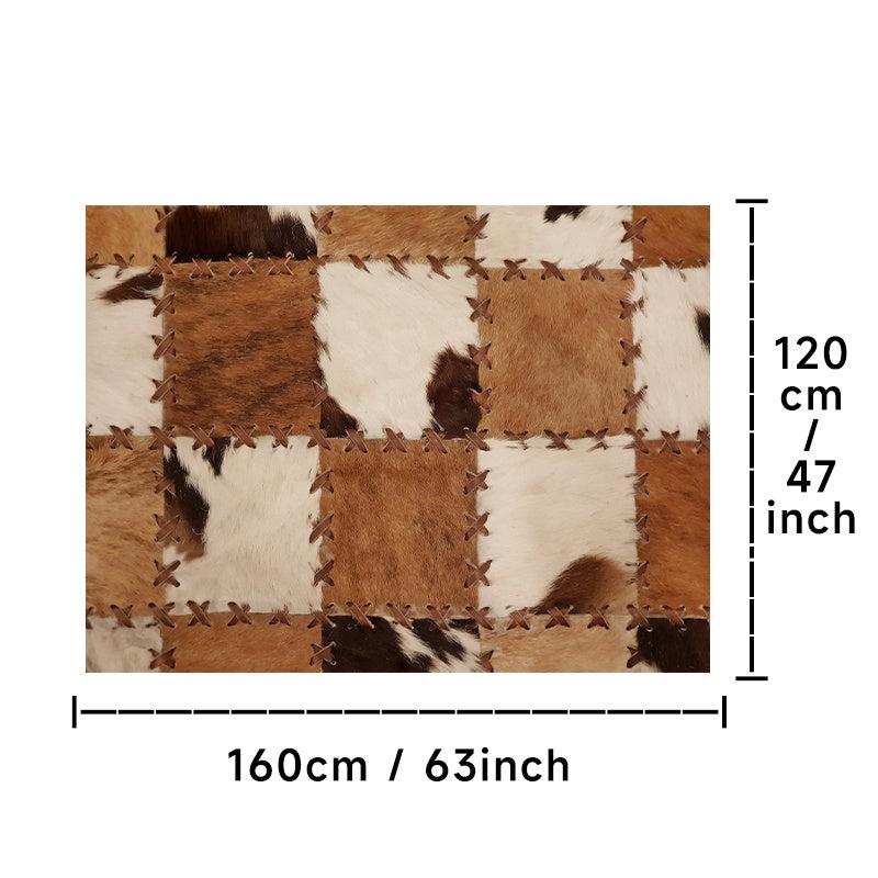 Thickened Cashmere Rug Vintage Bedroom Rug Bedside Shaggy Floor Mat