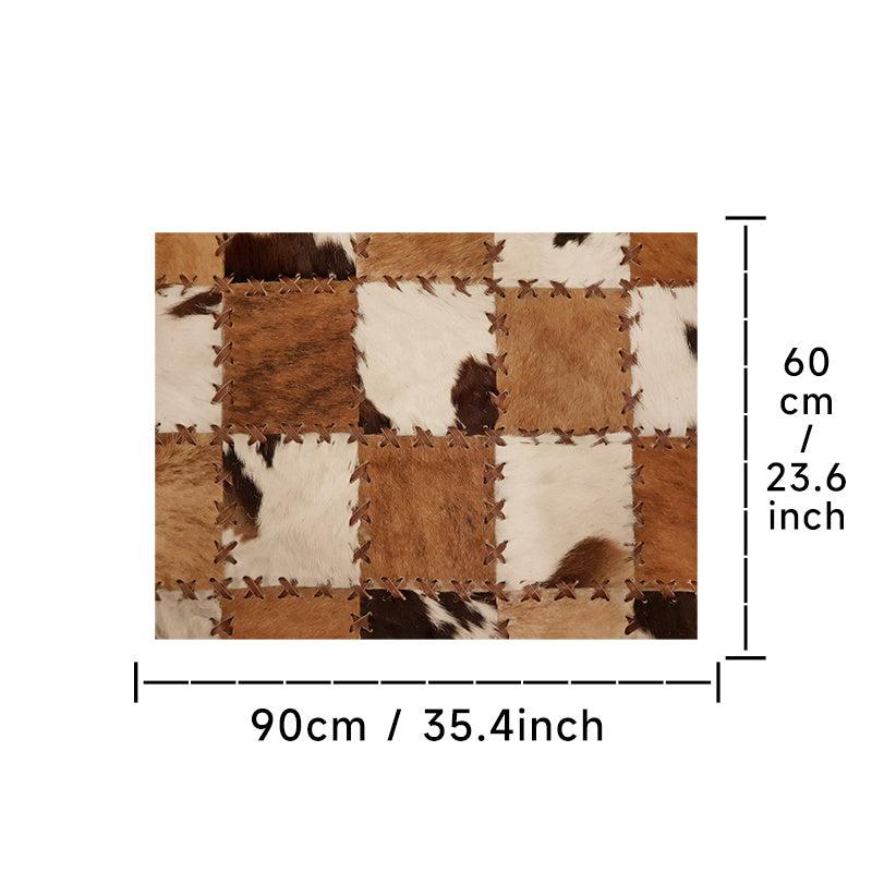 Thickened Cashmere Rug Vintage Bedroom Rug Bedside Shaggy Floor Mat