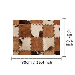 Thickened Cashmere Rug Vintage Bedroom Rug Bedside Shaggy Floor Mat