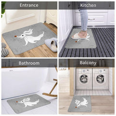 Creative Cartoon Printed Sponge Doormat