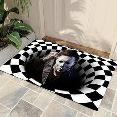 Halloween Door Mat Outdoor Non Slip Doormat Funny Rug Welcome Mats