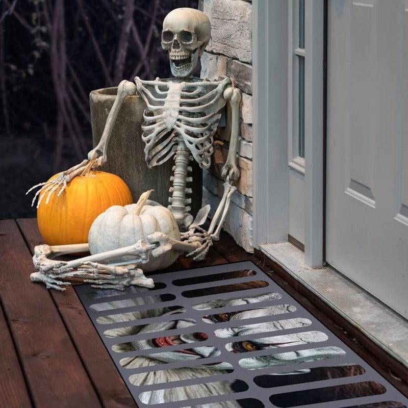Halloween Door Mat Outdoor Non Slip Doormat Funny Rug Welcome Mats
