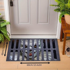 Halloween Door Mat Outdoor Non Slip Doormat Funny Rug Welcome Mats