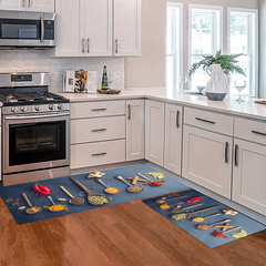 Soft Cushioned Anti Fatigue Kitchen Rug Waterproof Non Slip Mats Runner