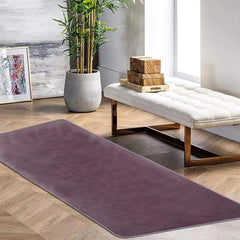 Solid Door Mat Runner Rug Non Slip Thick Padded Entrance Mat Home Decor