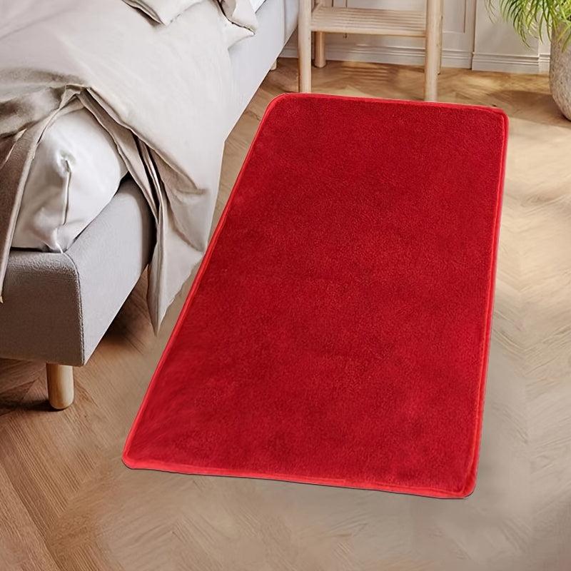 Solid Door Mat Runner Rug Non Slip Thick Padded Entrance Mat Home Decor