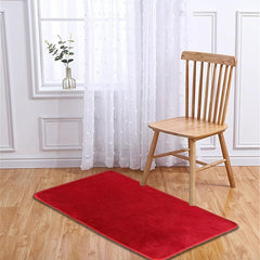 Solid Door Mat Runner Rug Non Slip Thick Padded Entrance Mat Home Decor
