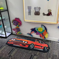 Soft Cartoon Carpet for Bedroom and Living Room - Floor Mat for Room Decoration