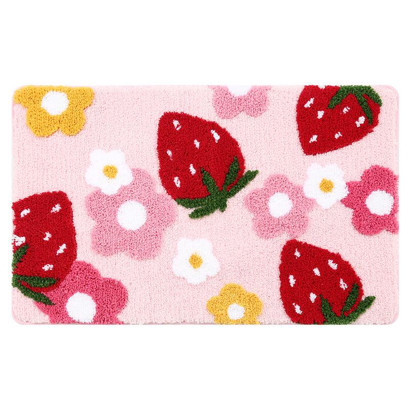 Cartoon Bathroom Absorbent Mat Non-slip Bedroom Mat