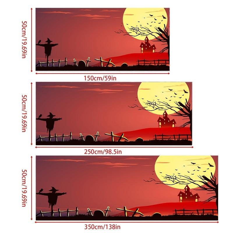 Halloween Runner Rugs Soft Anti-fouling Kitchen Mat