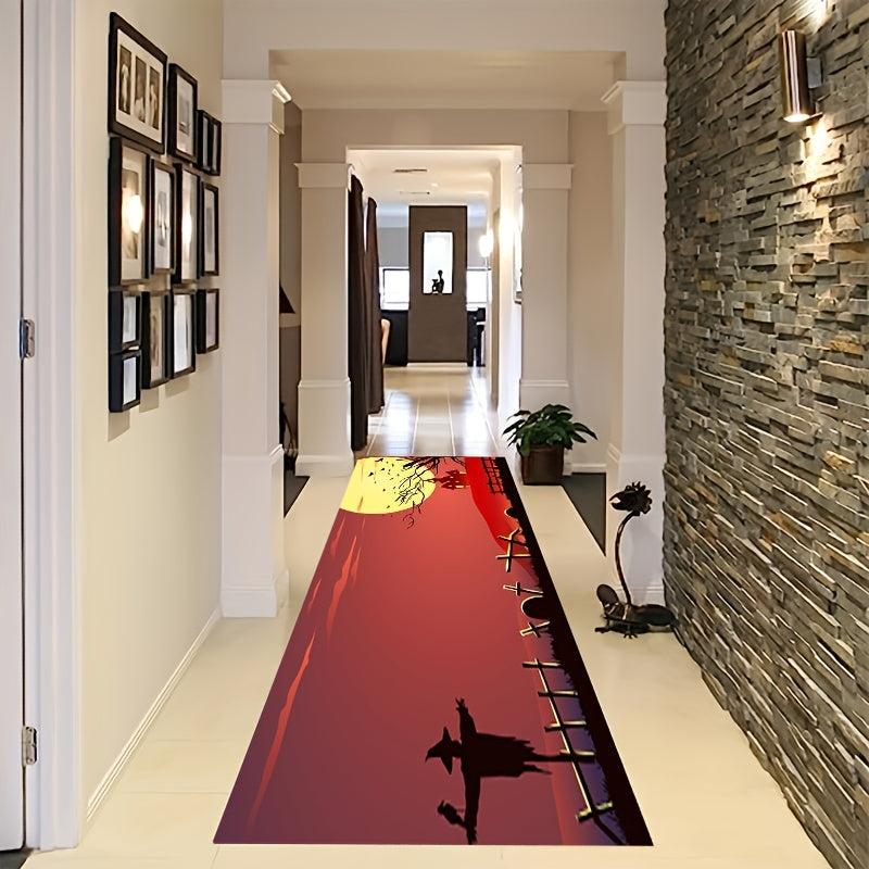 Halloween Runner Rugs Soft Anti-fouling Kitchen Mat