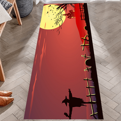 Halloween Runner Rugs Soft Anti-fouling Kitchen Mat