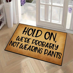 Durable Welcome Doormat Non-slip Rug Mat Low Pile Indoor Outdoor Entrance