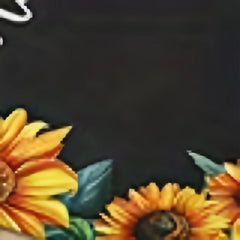 English Sunflower Bathroom Anti skid Mat Doormat Bedroom Carpet Floor Mat