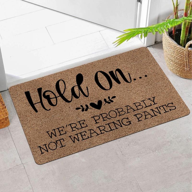 English Letter Floor Mat Entrance Anti-skid Kitchen Carpet Bathroom Bath Mat