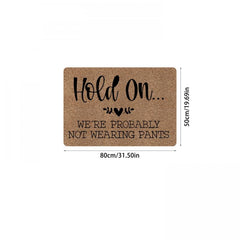 English Letter Floor Mat Entrance Anti-skid Kitchen Carpet Bathroom Bath Mat
